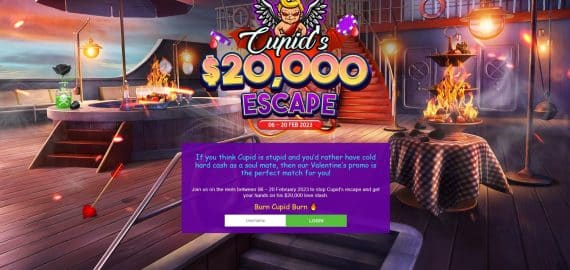 Island Reels Casino and the Cupid's Escape for $20,000